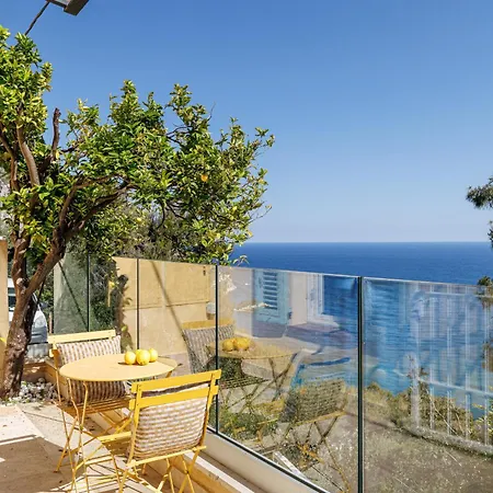 Les Citrons D 4p - Vue Panoramique Et Calme Absolu - Au Coeur Des Citronniers A Èze