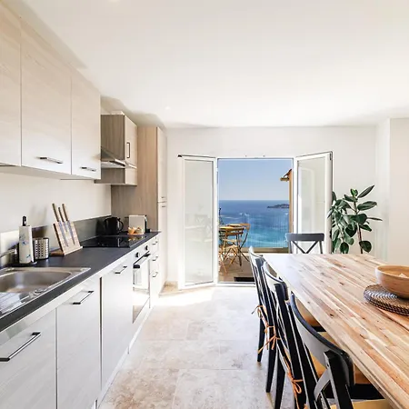 Les Citrons D 4p - Vue Panoramique Et Calme Absolu - Au Coeur Des Citronniers A Appartement Èze