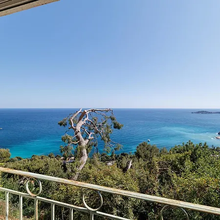 Les Citrons D 4p - Vue Panoramique Et Calme Absolu - Au Coeur Des Citronniers A Appartement Èze