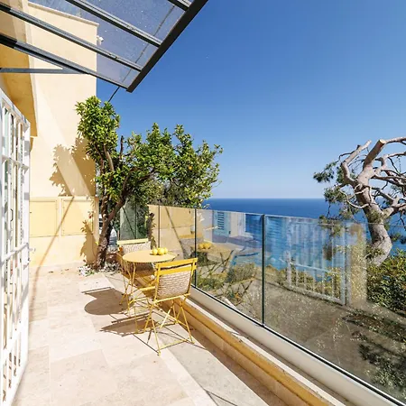 Les Citrons D 4p - Vue Panoramique Et Calme Absolu - Au Coeur Des Citronniers A Διαμέρισμα *